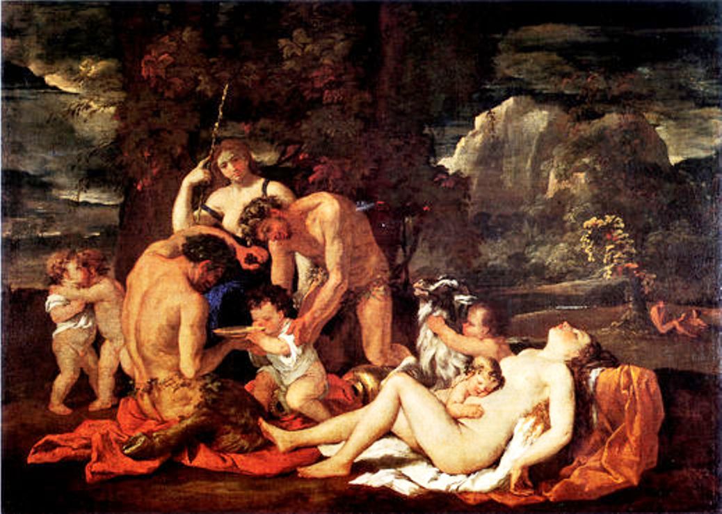“Nurture of Bacchus”
尼古拉斯·普桑 “Nurture of Bacchus”
尼古拉斯·普桑