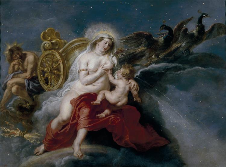The Origin of the Milky Way
彼得·保罗·鲁本斯 The Origin of the Milky Way
彼得·保罗·鲁本斯