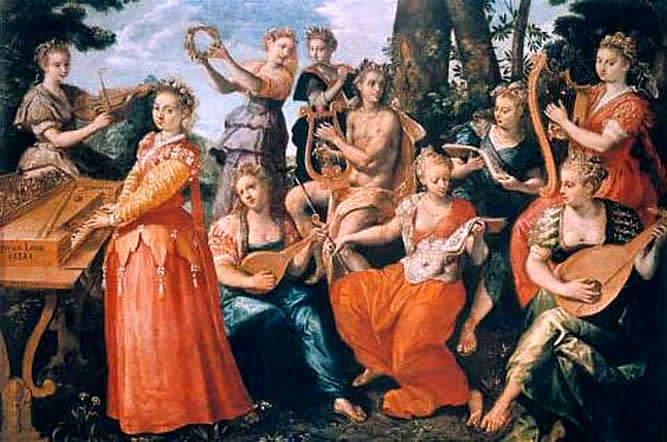Maarten de Vos
Apollo and the Muses Maarten de Vos
Apollo and the Muses